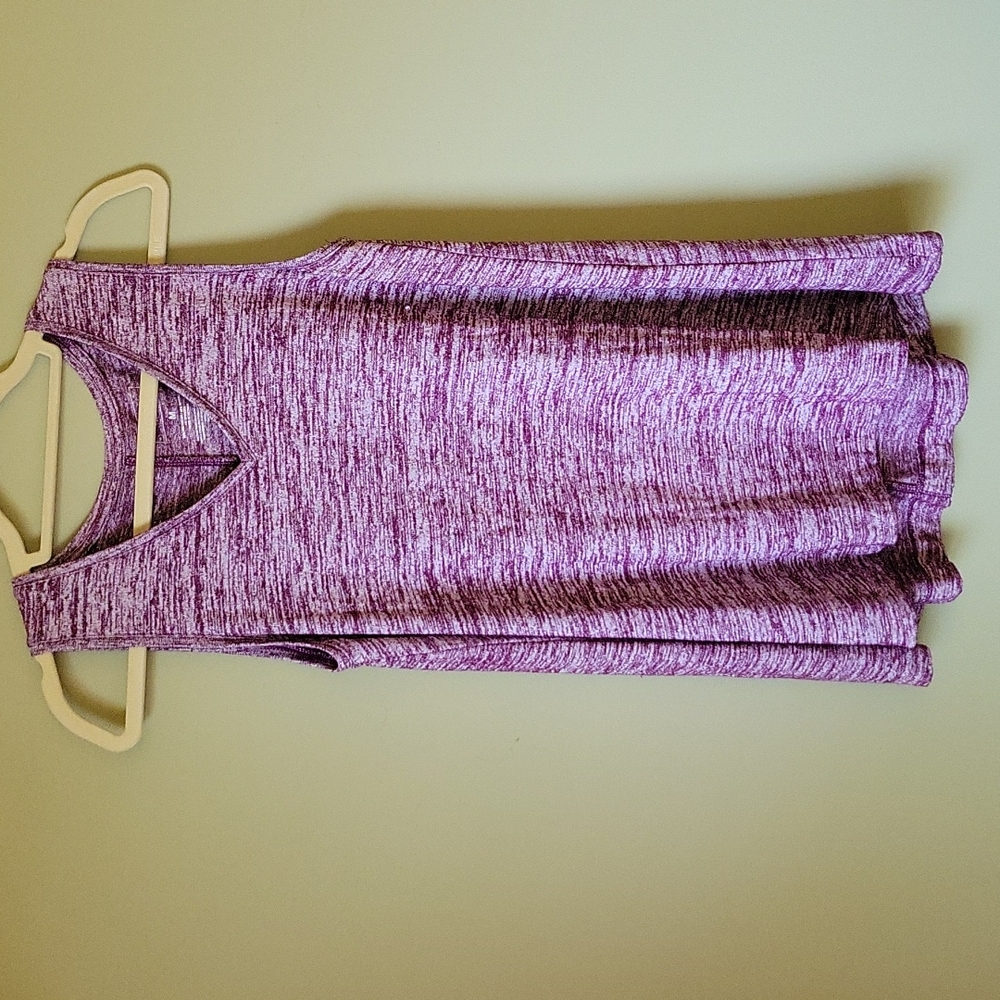 SEASON END SPECIAL Sonoma Tunic Sleeveless Gray & Purple HeatherSize Medium